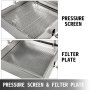 VEVOR Donut Fryer Manual Commercial Mini Donut Maker 9L Capacity Hopper Donut Fryer Commercial 3 Donut Moulds Donut Machine Maker Adjustable Thickness Commercial Donut Maker, 3000W, Stainless Steel