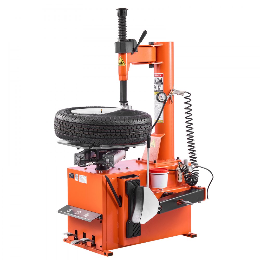 VEVOR Tire Changer Machine and Tire Balancer Set, 2HP/1500W Wheel Changer + 250W Tire Balancing Machine Combo, Inside Clamp 12"-22", Support 12" Max Rim Width with Pedal Control for Auto Repair Shops