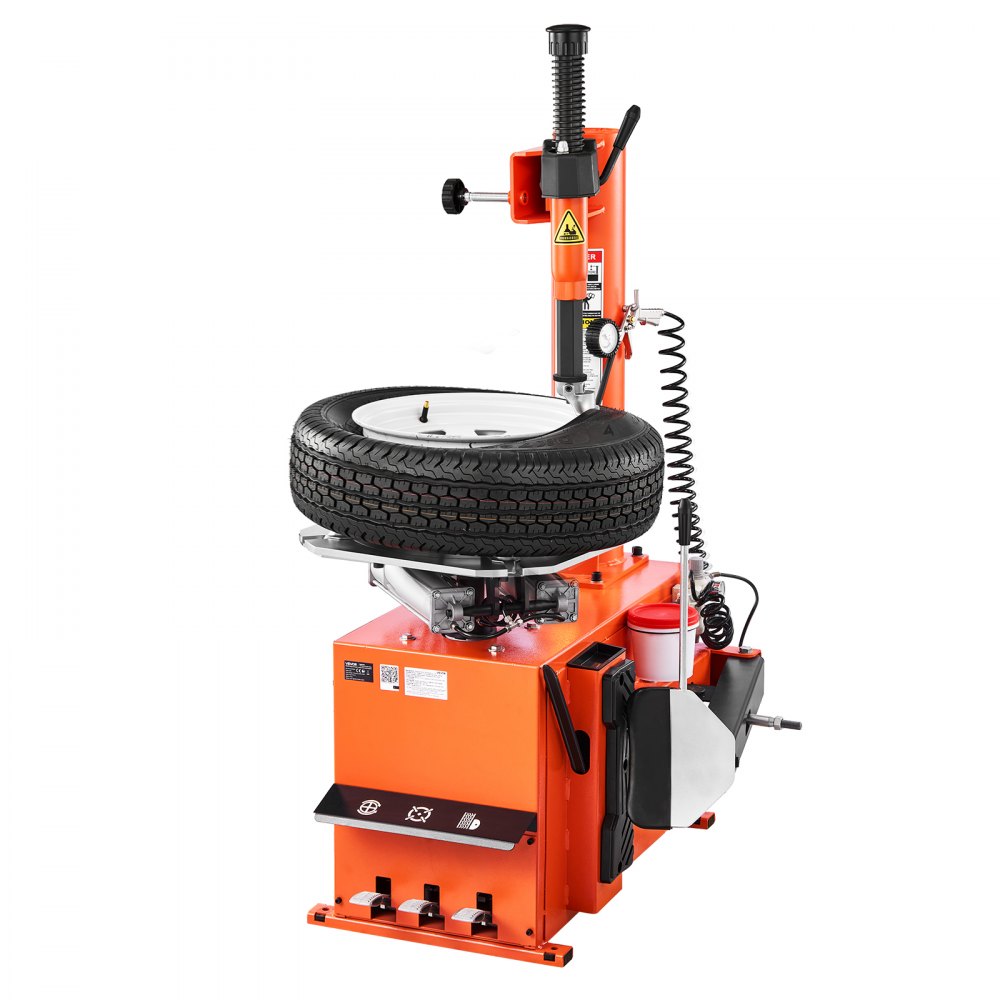 VEVOR Tire Changer Machine and Tire Balancer Set, 2HP/1500W Wheel Changer + 250W Tire Balancing Machine Combo, Inside Clamp 12"-22", Support 12" Max Rim Width with Pedal Control for Auto Repair Shops