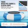 VEVOR 6,5ft nafukovací vodní trampolína Odrážedlo pro plavecké plošiny pro Pool Lake Toy