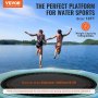 VEVOR 10-metrová nafukovacia vodná trampolína Swim Platform Bounce pre Pool Lake Toy