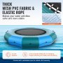 VEVOR 12 láb felfújható vízi trambulin úszóplatform ugrál a Pool Lake játékhoz