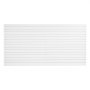 VEVOR Slat Wall Paneling, 8 x 4 ft, PVC Garage Slatwall with Modular Design, White Slat Wall Easy-to-Install Adjustable Slatwall Panel with Coupling Structure & DIY Cutting, Fits for Storage & Display
