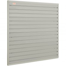 VEVOR Slatwall paneler, 4 ft x 1 ft Grå garagevægpaneler 12"H x 48"L (sæt med 4 paneler), Heavy Duty Garage Wall Organizer Paneler Display til detailbutik, garagevæg og håndværksopbevaring