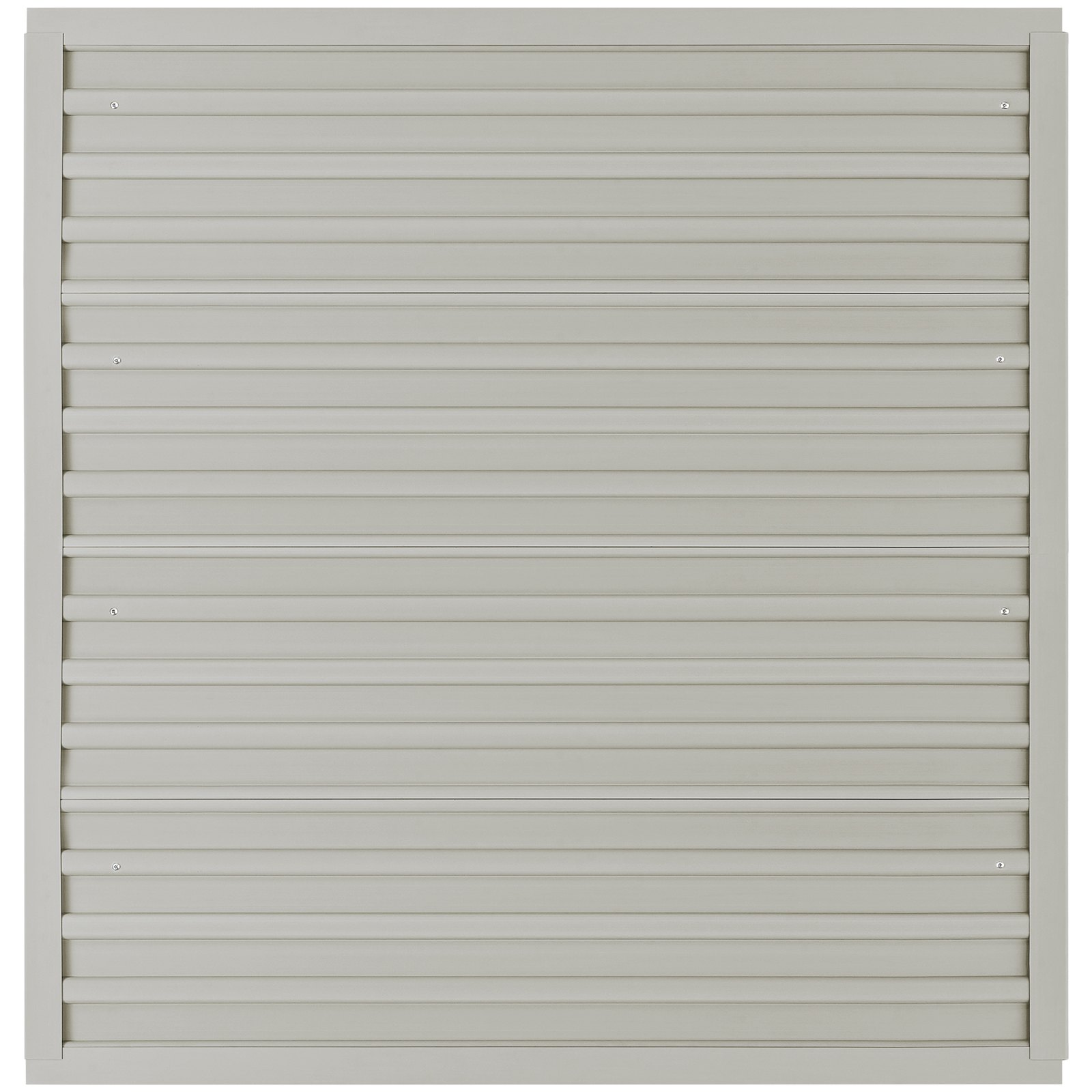 VEVOR Slatwall Panels, 4 ft x 1 ft Gray Garage Wall Panels 12"H x 48"L (Set of 4 Panels), Heavy Duty Garage Wall Organizer Panels Display for Retail Store, Garage Wall, and Craft Storage Organization