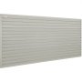 VEVOR Slatwall Panels with Hooks, 4 ft x 1 ft Gray Garage Wall Panels 12"H x 48"L (Set of 8 Panels), Heavy Duty Garage Wall Organizer Display for Retail Store, Garage Wall, Craft Storage Organization