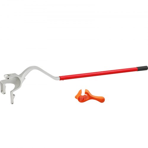 VEVOR Tire Mount Demount Tool, 22.5 to 24.5 inches, 3PCS Tire Changer Demount Tool Adapted to Aluminum and Steel Rims, with Extra Bead Keeper, Tire Changing Tools for Car Repairing, Red