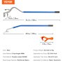VEVOR Tire Mount Demount Tool, 22.5 to 24.5 inches, 3PCS Tire Changer Demount Tool Adapted to Aluminum and Steel Rims, with Extra Bead Keeper, Tire Changing Tools for Car Repairing, Blue