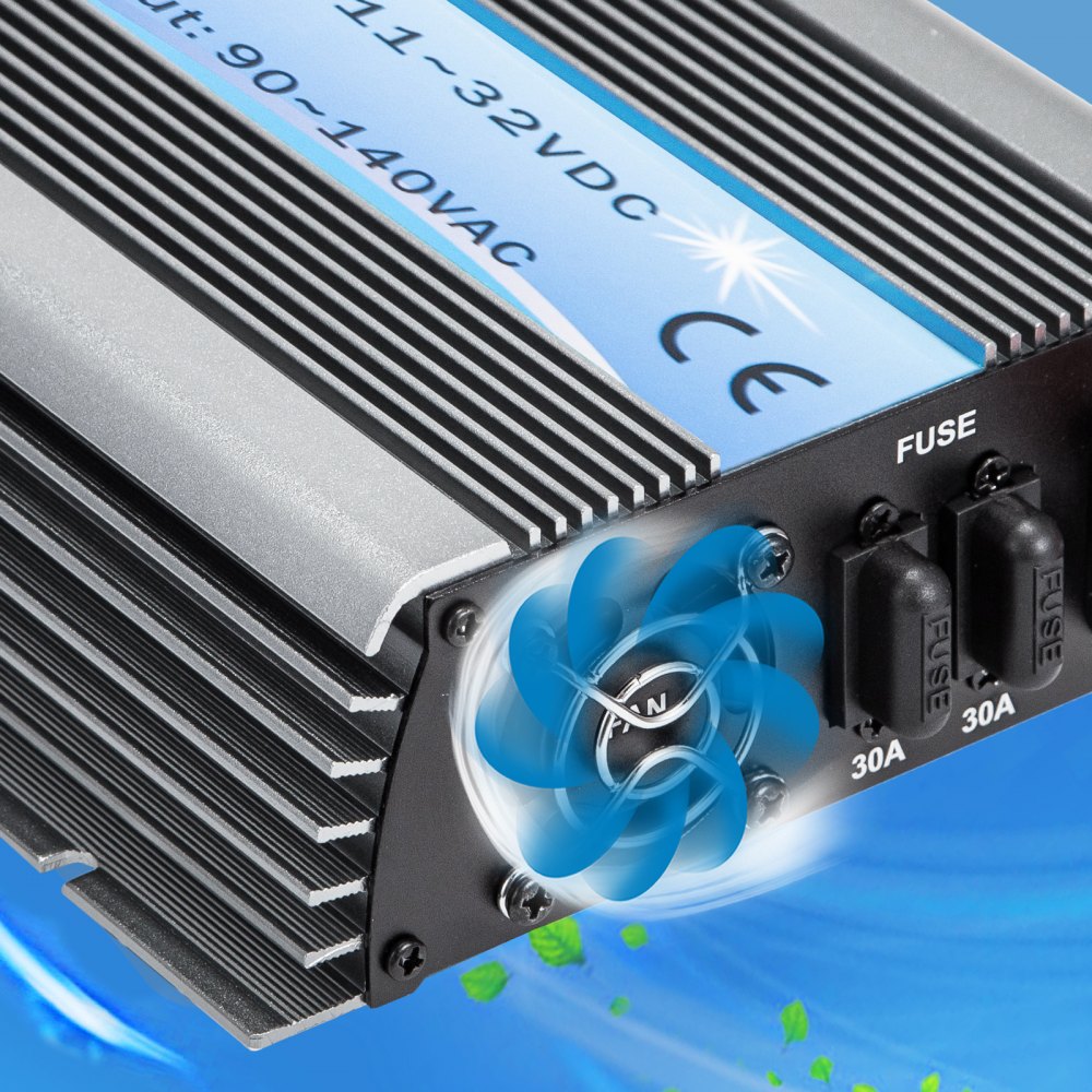 600w Grid Tie Inverter 110v Use For 12v/24v Solar Panel Pure Sine Wave Inverter