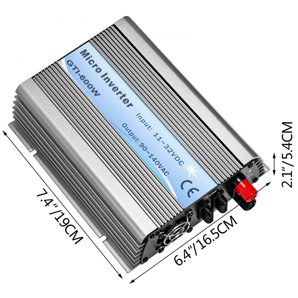 600w Grid Tie Inverter 110v Use For 12v/24v Solar Panel Pure Sine Wave Inverter