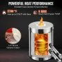 VEVOR 12KG Propane Smelting Furnace Kit Melting Furnace Double Burners 2700℉