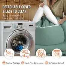 VEVOR - Cama nido para bebé, 100 % algodón, suave, para recién nacidos, con reposacabezas