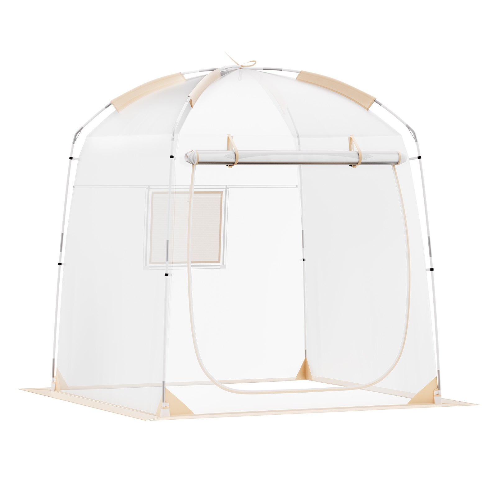 VEVOR Sports Tent, 2-4 People, Instant Tent Shelter Weatherproof Pod, Outdoor Bubble Clear View Tent, Climate Canopy Shelter for Soccer, Football, Softball & Other Sporting Events, Parades, Fishing