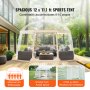 VEVOR Sports Tent, 8-10 People, Instant Pop-Up Tent Shelter Weatherproof Pod, Outdoor Bubble Clear View Tent, Climate Canopy Shelter for Soccer, Football, Softball & Other Sporting Events and Parades