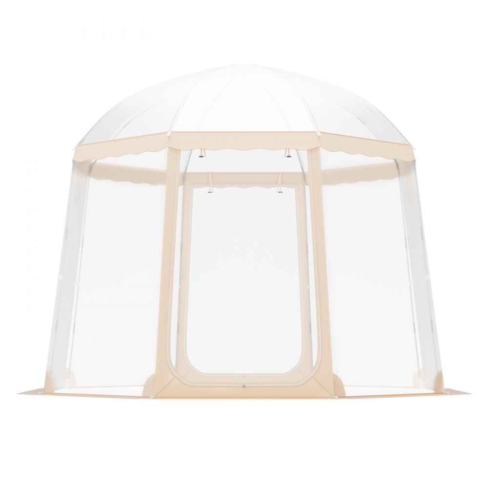 VEVOR Sports Tent, 4-8 People, Instant Pop-Up Tent Shelter Weatherproof Pod, Outdoor Bubble Clear View Tent, Climate Canopy Shelter for Soccer, Football, Softball & Other Sporting Events and Parades