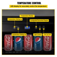 5.3 Cu. Ft Built-in Stainless Steel Beverage Cooler 150L Reversible Door