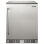 VEVOR Outdoor Refrigerator, Built-in 24" Undercounter Refrigerator, 5.5 cu.ft. Built-in Beverage Refrigerator, Stainless Steel Compact Refrigerator Mini Bar Beer Fridge for Home Bar Office Outdoor