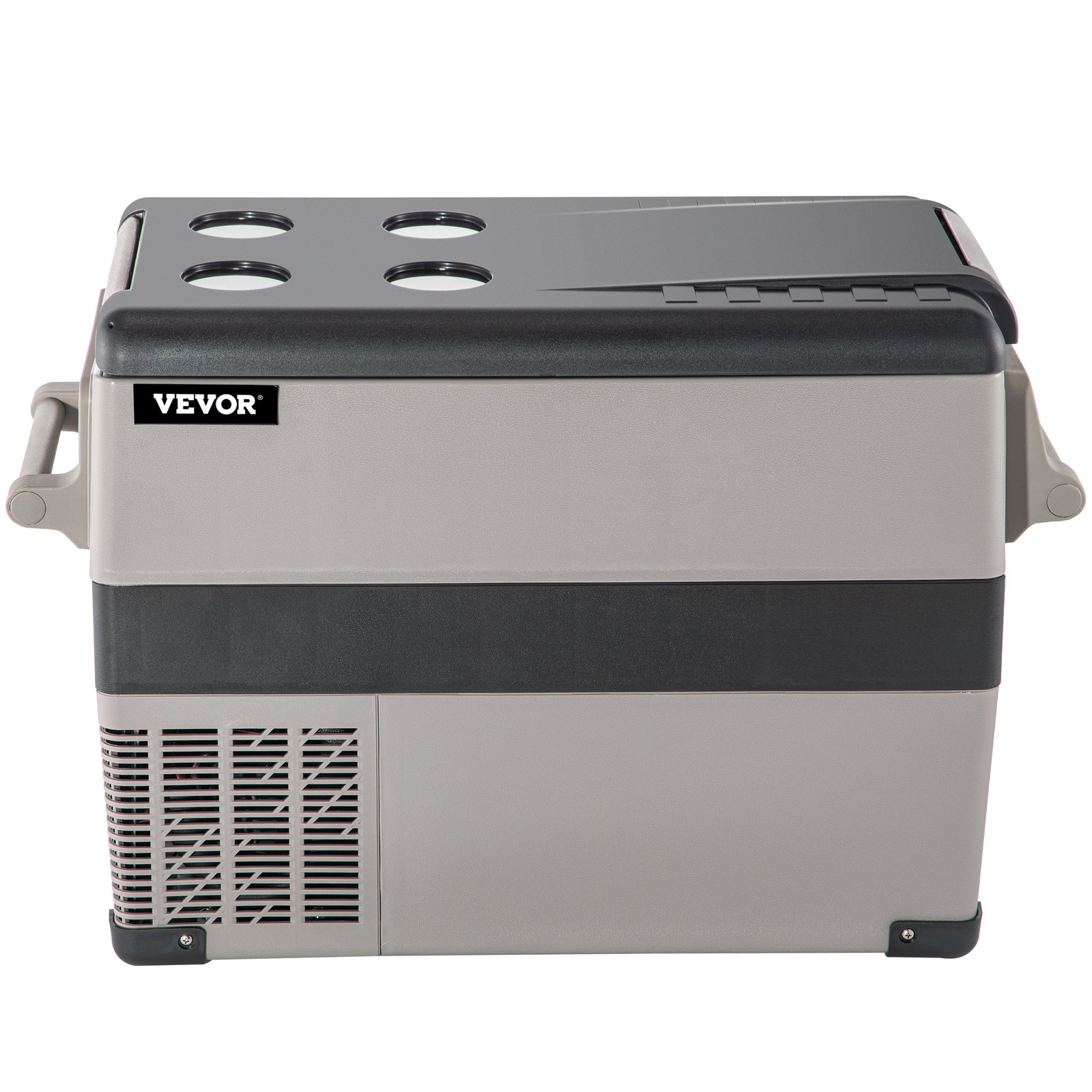 VEVOR Car Refrigerator, DC 12/24V AC100-240V Compressor Electric Cooler, -4°F to 68°F Car Fridge with APP Control, 60W Cars Freezer for RVs, Campsites, Boats, Camping, Fishing, 48 QT Portable Freezer