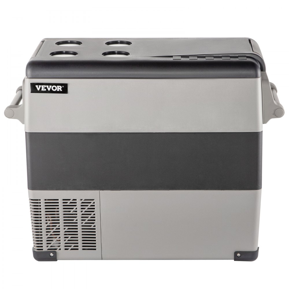 VEVOR Portable Cool Box 55L Car Fridge 220 V Mini Fridge Electric Freezer Box Small Freezer for Car Camping Truck Boat