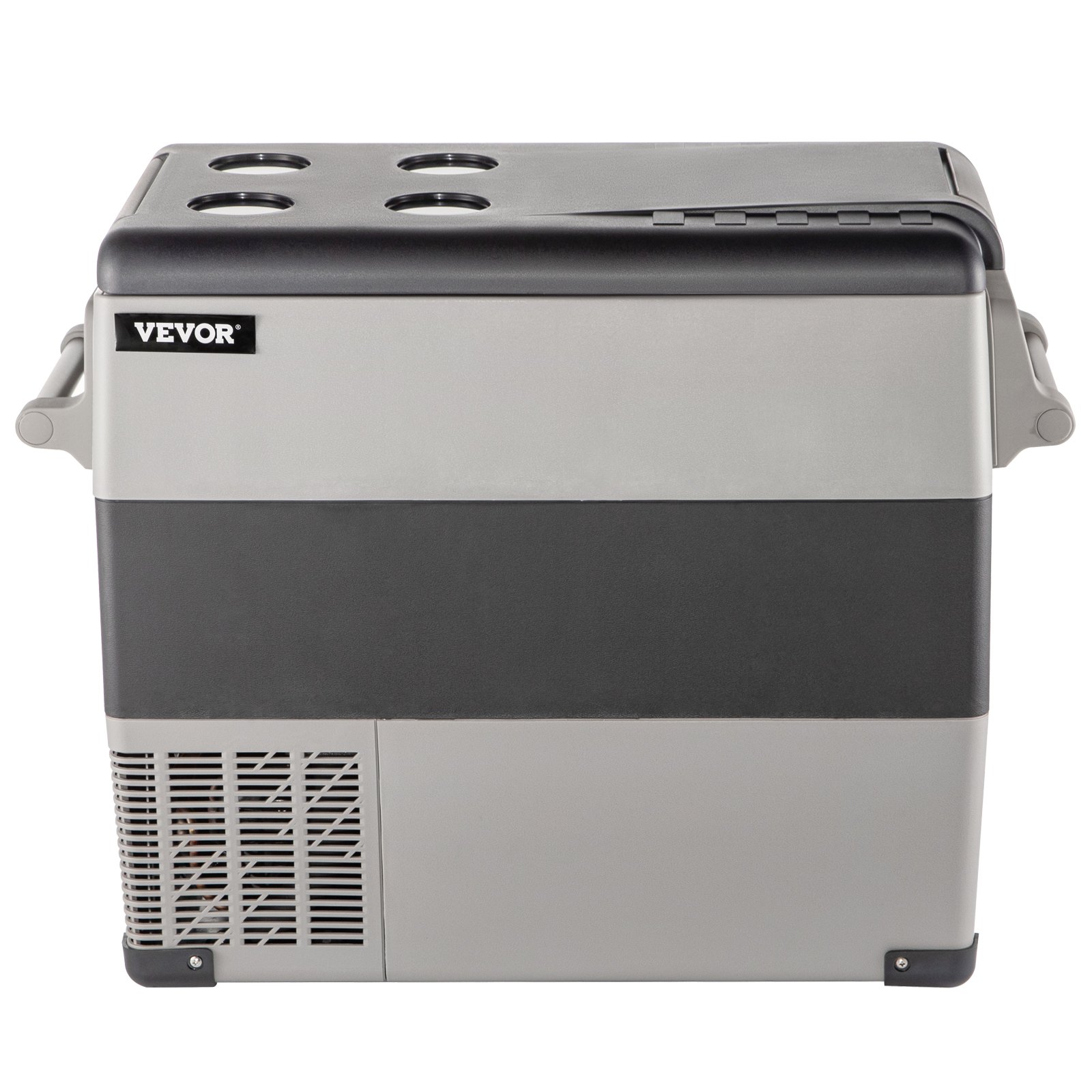 VEVOR Portable Cool Box 55L Car Fridge 220 V Mini Fridge Electric Freezer Box Small Freezer for Car Camping Truck Boat