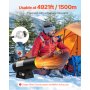 Portable Propane Air Heater 60000BTU Stepless Temp Settings Outdoor
