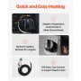 Portable Propane Air Heater 100000BTU Stepless Temp Settings Outdoor