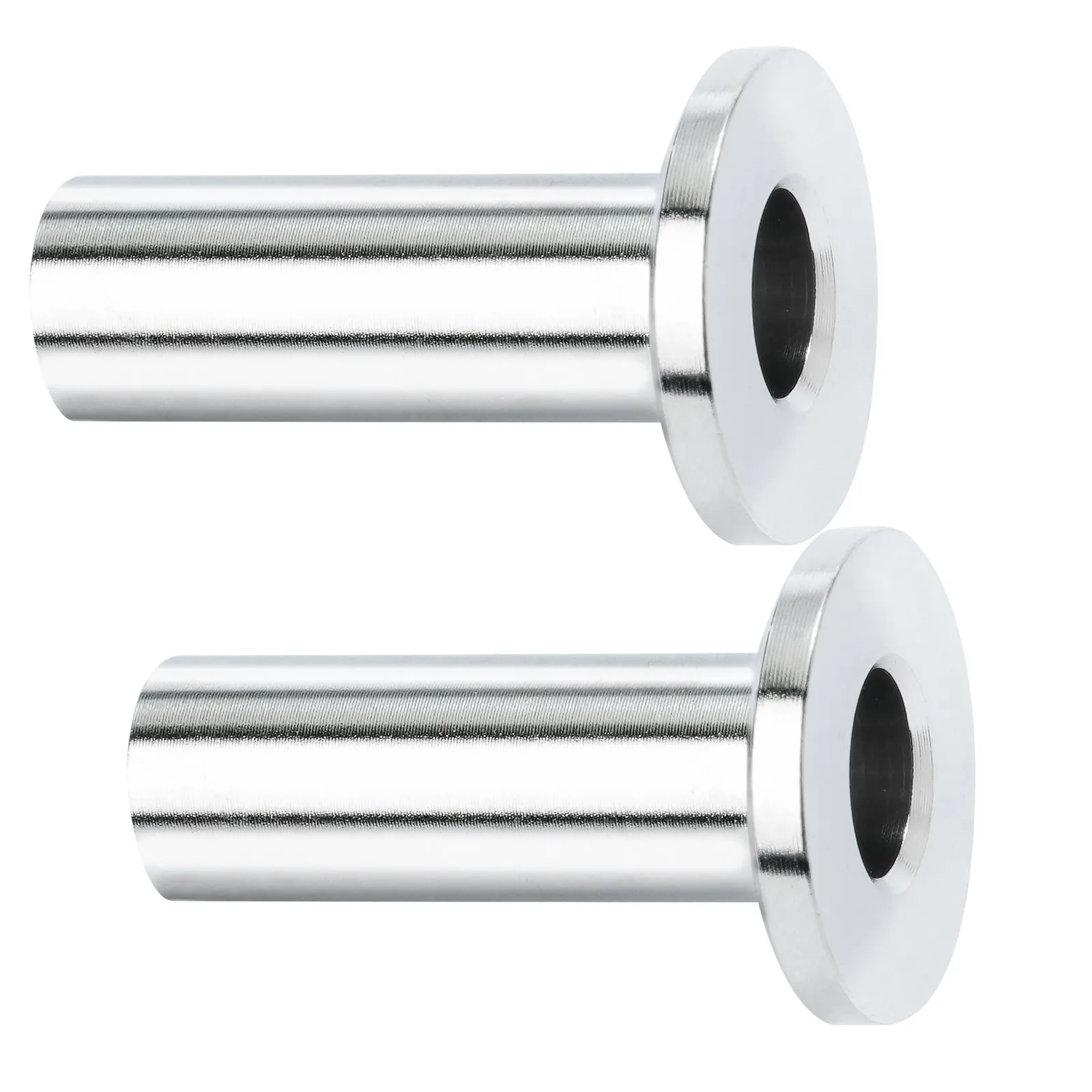VEVOR stainless steel protector sleeves in a sleek, polished finish, suitable for various applications.