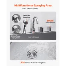50 Inch Dog Grooming Bath Tub Stainless Steel w Ramp Faucet Showerhead