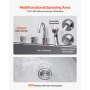 50 Inch Dog Grooming Bath Tub Stainless Steel w Ramp Faucet Left Door