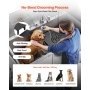 61 Inch Dog Grooming Bath Tub Stainless Steel w Ramp Water Filter Left