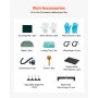61 Inch Dog Grooming Bath Tub Stainless Steel w Ramp Water Filter