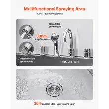 61 Inch Dog Grooming Bath Tub Stainless Steel w Ramp Water Filter
