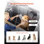 62 Inch Dog Grooming Bath Tub Stainless Steel w Ramp Water Filter Left