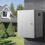 VEVOR Steel Electrical Box, 40.6 x 30.5 x 15.2 cm, 304 Stainless Steel Electrical Enclosure Box, Wall-Mounted Outdoor Electrical Electronic Equipment Enclosure with Mounting Plate Hinges Lock, IP66 Waterproof