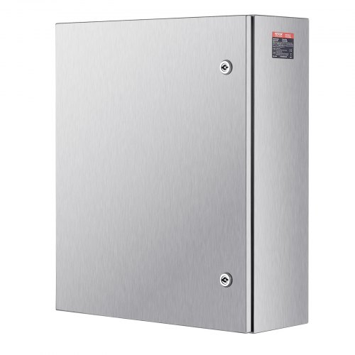 Coffret électrique étanche IP54 - Acier Inoxydable 30x25x14 Cm - Avec Serrure - Pour Installation Extérieure/intérieure