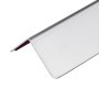 VEVOR Stainless Steel Wall Corner Protector, 1.5 x 1.5 x 48 inch, 10 Pack Metal Corner Guards, 304 Stainless Steel Edge Trim 90-Degree Angle for Home,Office,Commercial Wall Protection, with 3m Tape