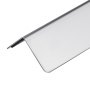 VEVOR Stainless Steel Wall Corner Protector, 1.5 x 1.5 x 96 inch, 10 Pack Metal Corner Guards, 304 Stainless Steel Edge Trim 90-Degree Angle for Home,Office,Commercial Wall Protection, with 3m Tape