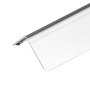 VEVOR Stainless Steel Wall Corner Protector, 1 x 1 x 48 inch, 10 Pack Metal Corner Guards, 304 Stainless Steel Edge Trim 90-Degree Angle for Home,Office,Commercial Wall Protection, with 3m Tape