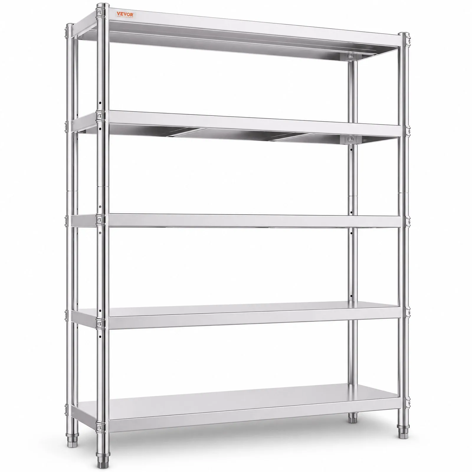VEVOR 48-inch Stainless Steel Storage Shelving