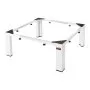VEVOR Laundry Pedestal, 305 mm Height, Washer and Dryer Pedestals with 544 kg Weight Load Capacity, 475-785 mm Adjustable, Non-Slip Feet, Heavy-duty Steel Washing Machine Stand Universal Fit, White
