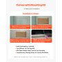 Shower Niche 13x25x4 inch Recessed Wall Shelf Stainless Steel Bathroom
