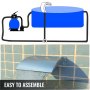 Vevor Stainless Steel Pool Waterfall Fountain 11.8x4.5 Inch Water Wall Pool