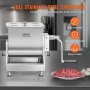 VEVOR 30 Pund Tilt Manuell Köttmixer Korv Handmixer Maskin Rostfritt stål