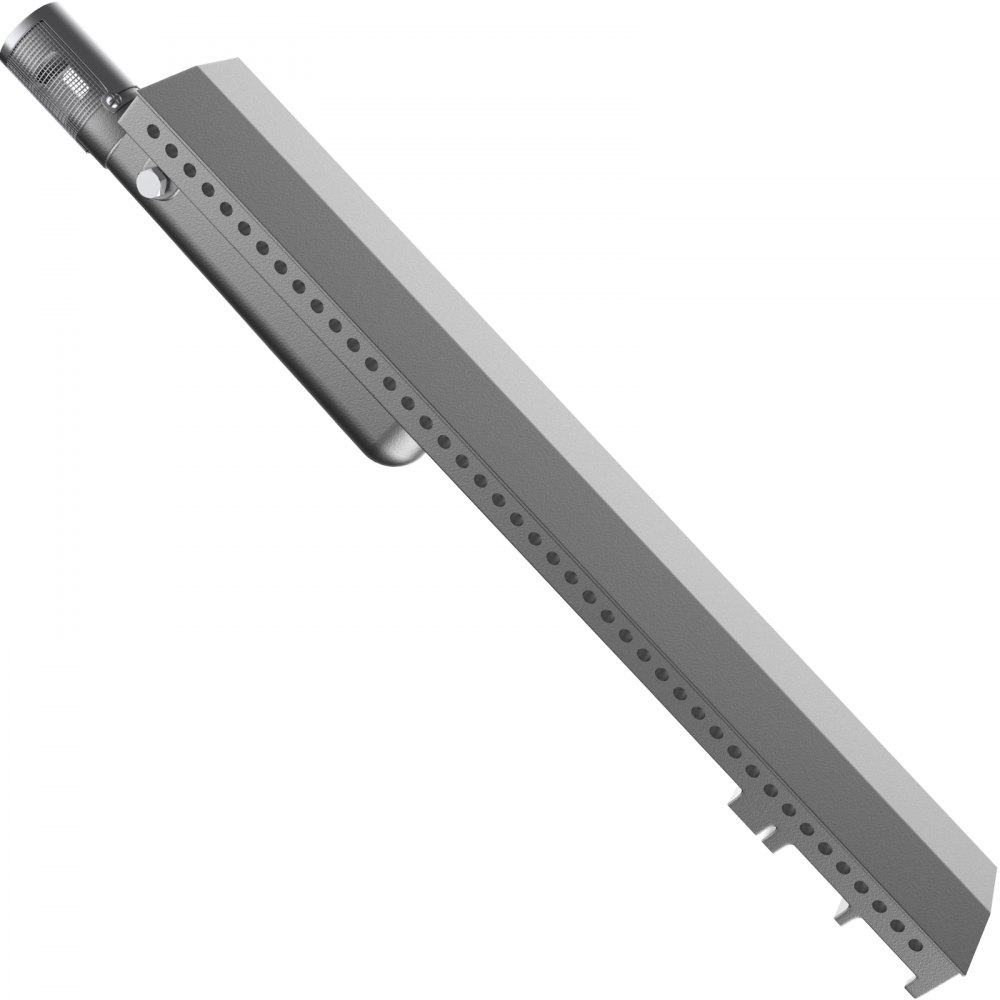 VEVOR Grill Burners, Stainless-Steel BBQ Burners Replacement, 1 Pack Grill Burner Replacement, Flame Grill with 16.1" Length Barbecue Replacement Parts with Evenly Burning for for Premium Gas Grills