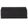 VEVOR 4 PCS Acoustic Panels, 2 inch Thick 23.6 x 11.8 inch Fiberglass Sound Absorbing Panels, Self-adhesive Soundproof Wall Boards, for Studios, Office, Home Theater,Meeting Room, Black