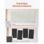 VEVOR 4 PCS Acoustic Wall Panels 2 in Thick 23.6 x 11.8 in Self-adhesive Beige