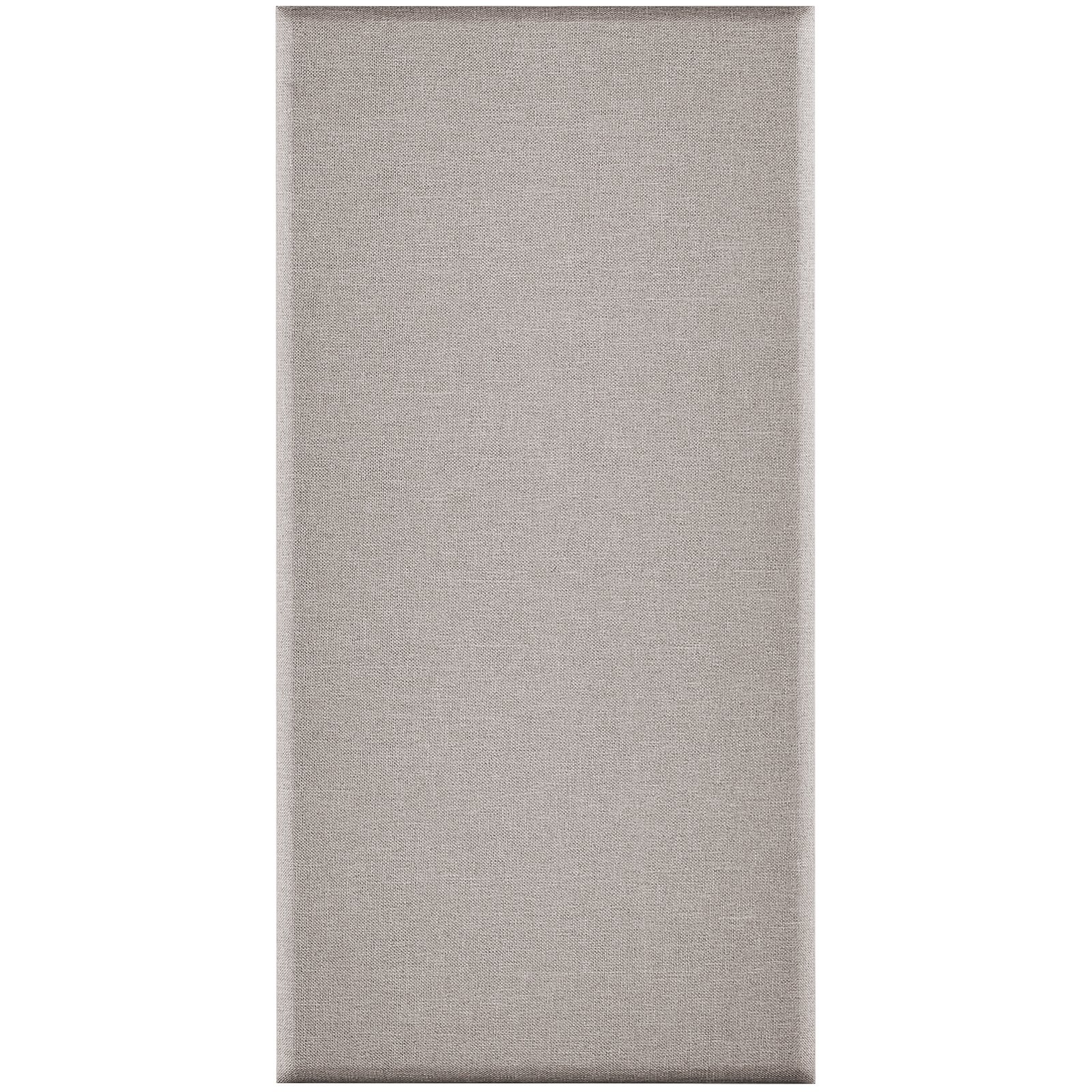 VEVOR 4 PCS Acoustic Panels, 5cm Thick 60 x 30 cm Fiberglass Sound Absorbing Panels, Self-adhesive Soundproof Wall Boards, for Studios, Office, Home Theater,Meeting Room, Camel