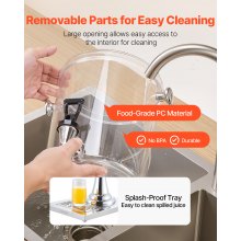 Drink Dispenser 2.1 Gal Beverage Dispenser for Parties with Spigot Tray