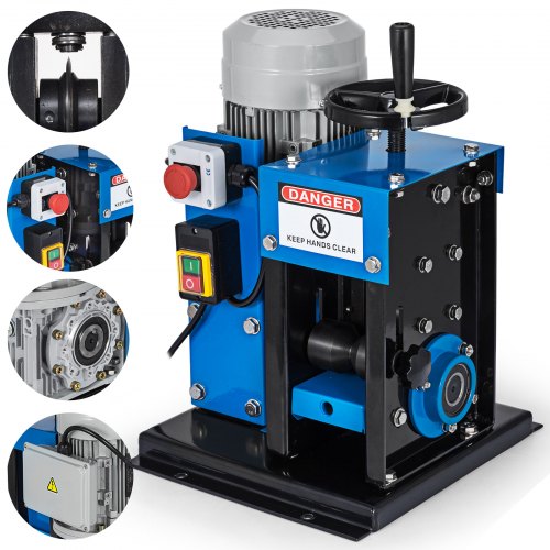 Electric Wire Stripping Machine Portable Powered Comercial 2hp Cable Stripper！