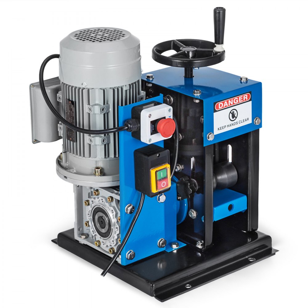 Electric Wire Stripping Machine Portable Powered Comercial 2hp Cable Stripper！